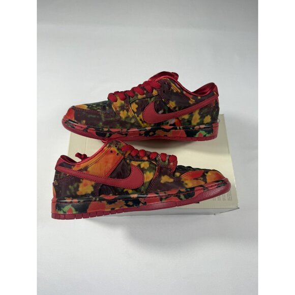 New Nike SB Dunk Low Pro WOO QS Shoes Mens Size 8 Red Wizard Of Oz FZ1291 600 main image 11